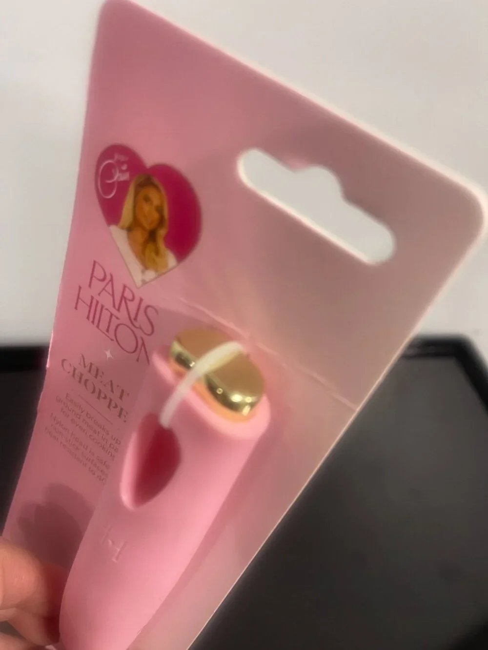 Paris Hilton Pink Meat Chopper Kitchen Tool NIP